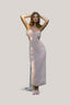  Cream Le Miele Strappy Cowl Maxi Dress for women, from La Vierge, The Viet Concept 