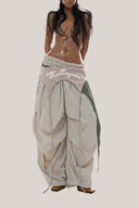 Beige Kalista Pants  for women, from Huelley Rose, The Viet Concept 
