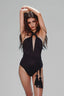 XITA • Black Halter Tankini