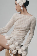 Sculpted Rose Dress for women, from Keira Tong, The Viet Concept 