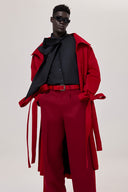 Pleat Trench Long Coat for men, from CAOSTU, The Nam Concept 