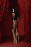 Gleam Illusion Glitter Tulle Evening Gown for women, from JOSEPHINE, The Viet Concept