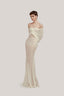 Phoebe Mermaid Off-Shoulder Lace Floor Length Set for women, from POEM, The Viet Concept 
