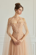 Estrel Crystal-Embellished Chantilly Lace Gown for women, from CALISTA, The Viet Concept