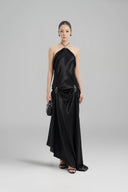 Satiné Crystal Satin Gown for women, from LA VIERGE, The Viet Concept