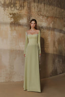 L' SCARLETT • Celeste Floral Élan A-Line Maxi Dress