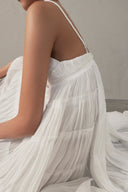 Celestia Silk Tiered Maxi Dress for women, from DAS LA VIE, The Viet Concept