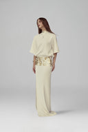 White Radiara Maxi Dress for woman, from POEM, The Viet Concept 