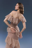 Brenna Brown Lace Tulle Evening Dress for women, from JOSEPHINE, The Viet Concept