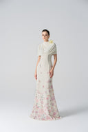 L'ALLÉE • Petal Whisper Floral Evening Gown
