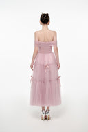 Élise Bowtie Tulle Evening Dress for women, from JOSEPHINE, The Viet Concept 