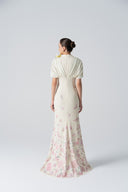L'ALLÉE • Petal Whisper Floral Evening Gown