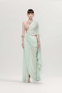 Raina Celeste Sculpted Evening Dress for women, from JOSEPHINE, The Viet Concept 
