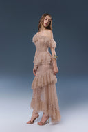 Brenna Brown Lace Tulle Evening Dress for women, from JOSEPHINE, The Viet Concept
