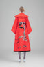 Eyes of Eden - Sculptural Oversized Coat for women, from Tiny Ink, The Viet Concept 