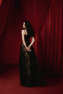 Calla 3D Floral Lace Corset Tulle Evening Gown for women, from JOSEPHINE, The Viet Concept