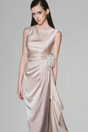 Kaytlyn Sarong Sleeveless Silk Blend Calf Length Dress for women, from Whiet Plan, the Viet Concept 