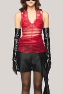  Ortega Bodycon Sleeveless Mesh Top for women, from Das La Vie, The Viet Concept 