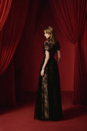 Yedda Celestial Lace High-Neck Evening Gown for women, from JOSEPHINE, The Viet Concept