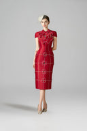 ROSEE de MATIN • Lucky Pencil Taffta Dress