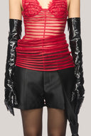  Ortega Straight Basic Poly Organza Mini Shorts for women, from Das La Vie, The viet Concept 