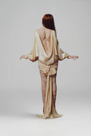 Cream Portia Dress for women, from La Vierge, The Viet Concept