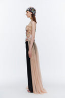 Romance Embroidered High-Waist Wide-Leg Trousers for women, from MR CRAZY & LADY SEXY, The Viet Concept 
