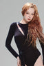 Black Long Sleeve Tankini for women, from Xita, The Viet Concept