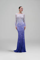 Alina Crystal Cascade Lace Gown for women, from 21SIX, The Viet Concept