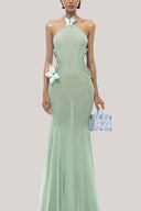 Green Darya Maxi Dress for women, from Huelley Rose, The Viet Concept