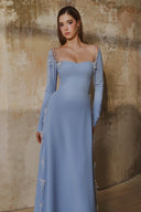 L' SCARLETT • Celeste Floral Élan A-Line Maxi Dress