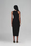 Black Goblet Midi Dress for women, from Keira tong, The Viet Concept 