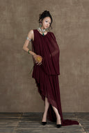 AN HERITAGE • Le Petit Cours D'Eau Sheer Dress