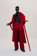 Pleat Trench Long Coat for men, from CAOSTU, The Nam Concept 