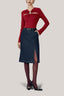 Scarlett Bodycon Cut-Out Jersey Top for women, from HOBB, The Viet Concept 
