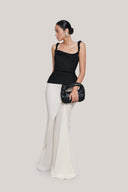 Chu Hourglass Sleeveless Silk Organza Top for women, from TINH, The Viet Concept 