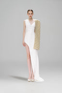Avaritia Sequin Chiffon Gown for women, from SORAMAME, The Viet Concept