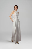 3D Floral Lace Peplum Top for women, from KEIRA TONG, The Viet Concept 