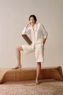 LECIA • Étoile Satin Twilly Luxury Shirt