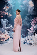 Coral Étoile Off-Shoulder Taffeta Gown for women, from 21SIX, The Viet Concept