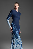 GVLUX • Mermaid Tie-dye Bodycon Dress