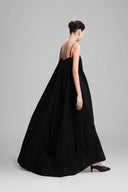 Black Adona Cotton Maxi Dress for women, from HOBB, The Viet Concept 