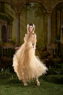 Celeste Couture Soft Tulle Organza Evening Gown for women, from MADDY HATES ROSE, The Viet Concept