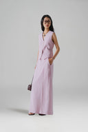 HOBB • Structured Twill Tailored Maxi Skirt
