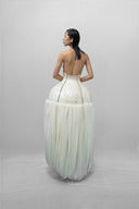 Mother-Of-Pearl Bloom Couture Gown for women, from DAS LA VIE, The Viet Concept 