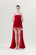 Bloom Pleat High-Low Couture Gown for women, from MR CRAZY & LADY SEXY, The Viet Concept 
