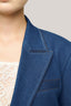 Beverly Straight Peak Lapel Cotton Denim Blazer for women, from HOBB, The Viet Concept 