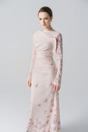 L'ALLÉE • Morning Mist Fishtail Evening Dress