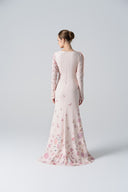 L'ALLÉE • Morning Mist Fishtail Evening Dress
