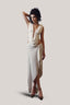 Blanche Déesse Cowl Neck Set for women, from La Vierge, The Viet Concept 